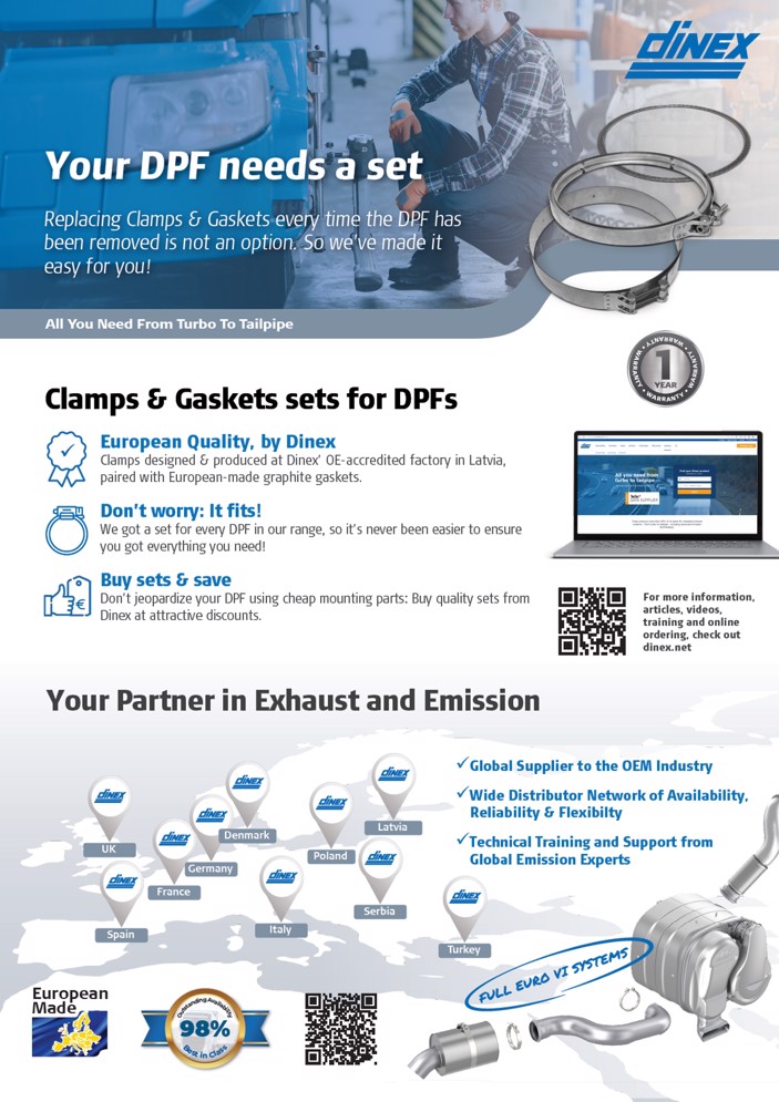 Clamps & Gaskets for DPFs